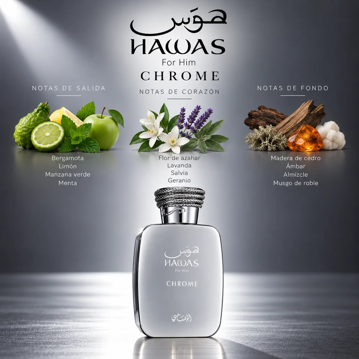Hawas Chrome For Him · vista 3