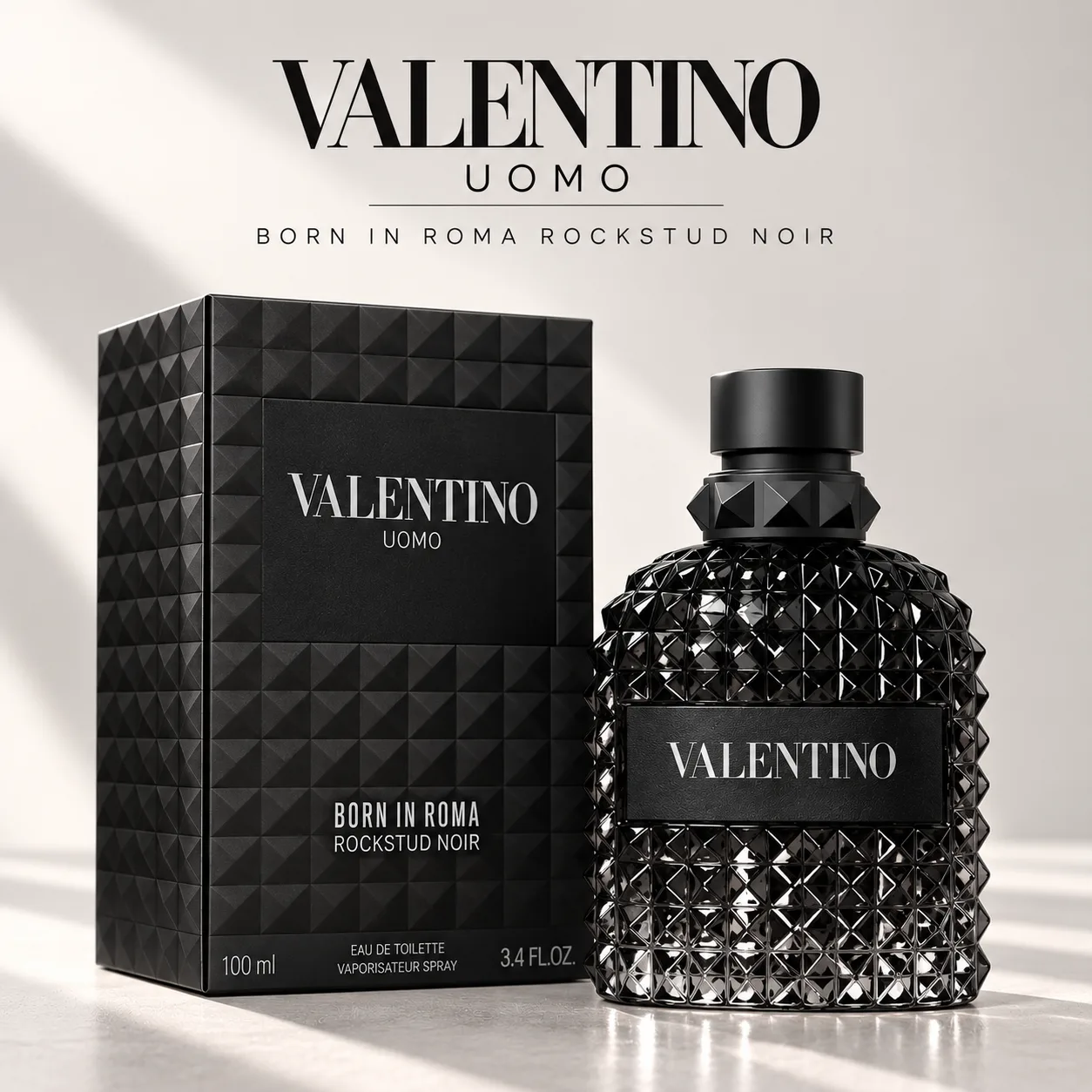Uomo Born in Roma Rockstud Noir · Eau de Parfum